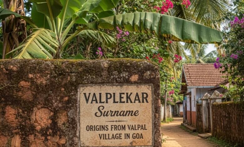 The Valplekar surname holds a significant place in Goa’s cultural landscape. Rooted in the coastal village of Valpal, this surname represents not only a family lineage but also a connection to the heart of Goa's traditions and history.